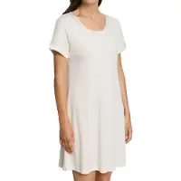 Hanro Chemise de nuit ' Anilla ' blanc cassé