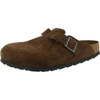 Birkenstock Boston Bs Suede Leather Clogs Marron EU 39