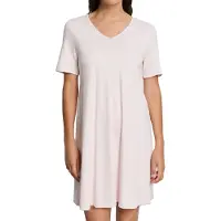 Hanro Chemise de nuit ' Cotton Silk ' rosé