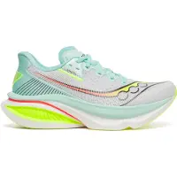 Saucony Chaussures Endorphin Azura Blanc Bleu SS26 Femme, Taille 40 - EUR