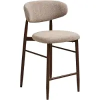 Ebuy24 Cara tabouret de comptoir couleur sable.