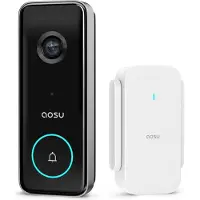 Aosu Portier vidéo V8S WLAN Kit complet 1 pièce Noir (WiFi)