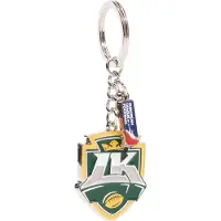 DEF Porte-clés 'Leipzig Kings' bleu / jaune / vert foncé / argent