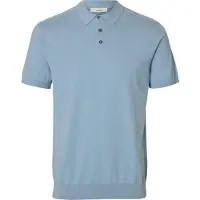 Selected T-Shirt 'SLHBerg' bleu clair