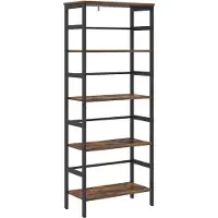 vidaXL Étagère Chêne fumé 60 x 29,5 x 149 cm Bois d'ingénierie