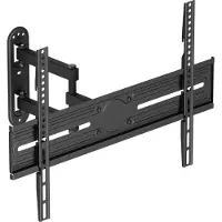Deltaco ARM-1201-B (Mur, 35 kg, 37" - 70"), Support mural pour TV, Noir