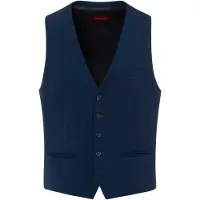 Thomas Goodwin Gilet de costume '2842-20039' bleu roi