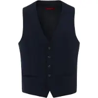 Thomas Goodwin Gilet de costume '2842-20039' bleu foncé