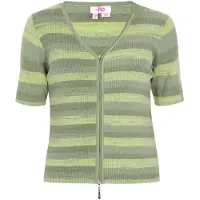 Mymo Cardigan olive / kiwi / vert pastel