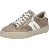 Rieker Baskets basses beige foncé / blanc