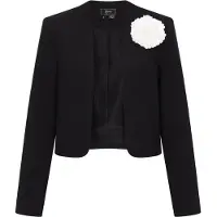 Faina Blazer 'Festive' noir / blanc