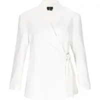 Faina Blazer blanc cassé