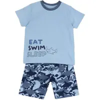 Chicco Pyjama bleu marine / bleu clair