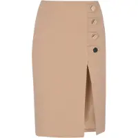 Faina Jupe beige foncé