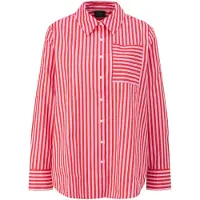 s.Oliver Black Label Chemisier rouge clair / blanc