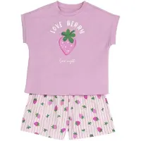 Chicco Pyjama vert gazon / rose / blanc