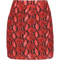 Faina Jupe 'Festive' rouge / rouge clair / noir
