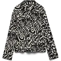 Vero Moda Chemisier 'VMFriga' noir / blanc