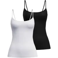 Calida Maillot de corps 'Sleek Skin' noir / blanc