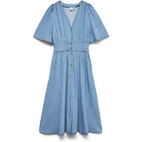 Vero Moda Robe 'VMMelaney' bleu denim
