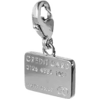 Ti sento Charms für Damen 8168SI (1 cm)