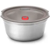 Black+blum Steel Food Bowl Argenté Large