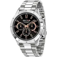 Sector 270 45 Mm Watch Argenté Homme