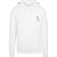 Mister tee Sweat-shirt 'Love Sign 2.0' rouge / noir / blanc