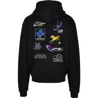 Mister tee Sweat-shirt mélange de couleurs / noir
