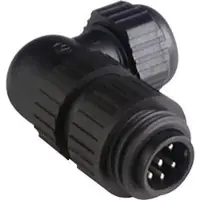 Hirschmann Connecteur circulaire Série: CA CA 6 W LS 934 130-100 mâle, coudé Nbr total de pôles: 6 + PE 1 pc(s)