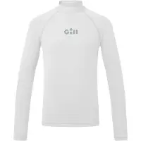 Gill Zenzero Long Sleeve Rash Guard Blanc 10-11 Years Enfants