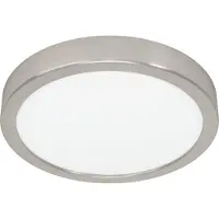 Eglo Plafonnier en acier inoxydable Fueva 5 Ø 21 cm