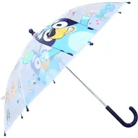 Bluey Unisexe, Parapluie, Bluey Regenschirm Bluey Rainy Days Kids, Bleu