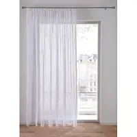Bonprix Voilage à broderie avec polyester recyclé