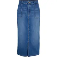 Bonprix Jupe en jean avec fente