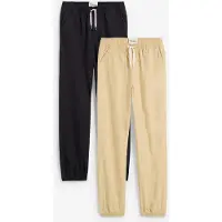 Bonprix Lot de 2 pantalons jogger 100% coton