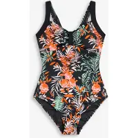 Bonprix Maillot 1 pièce sculptant, maintien modéré