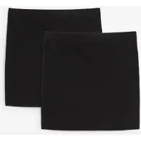 Bonprix Lot de 2 jupes en jersey coton extensible