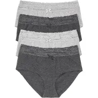 Bonprix Lot de 4 culottes maxi