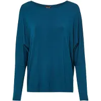 Bonprix T-shirt manches longues en viscose douce et extensible