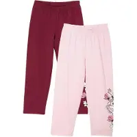 Bonprix Lot de 2 leggings 3/4 en coton extensible