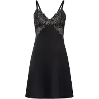 Bonprix Nuisette en satin avec empiècement dentelle
