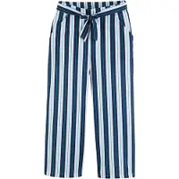 Bonprix Pantalon palazzo à taille élastiquée