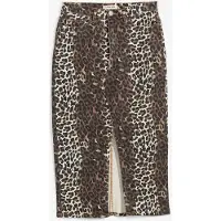 Bonprix Jupe en twill de coton extensible
