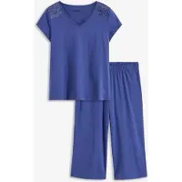 Bonprix Pyjama avec un pantacourt ample