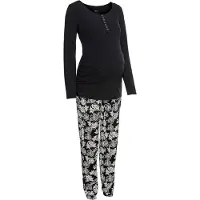 Bonprix Pyjama d’allaitement en coton extensible