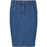 Bonprix Jupe en jean extensible