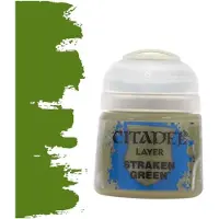 Games Workshop Citadel Pot de Peinture - Layer Straken Green (12ml)