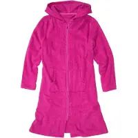 Bonprix Peignoir en éponge de coton avec fermeture zippée