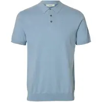 Selected T-Shirt 'SLHBerg' bleu clair